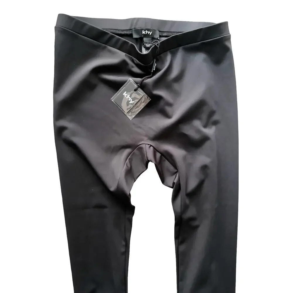Khy Black Footed Legging Size Small